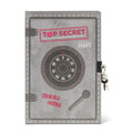 Tiger Tribe Dagbok med lås Top Secret (120 sidor)