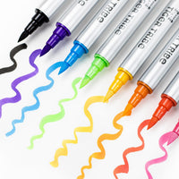 Thumbnail for Tiger Tribe Tuschpenna Dual-Tip Paint Pens (8 färger)