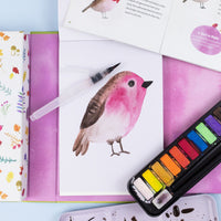 Thumbnail for Tiger Tribe Målarset How to Paint Watercolour