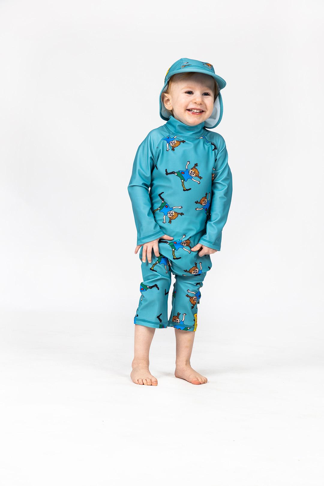 Swimpy Pippi UV-dräkt Turkos