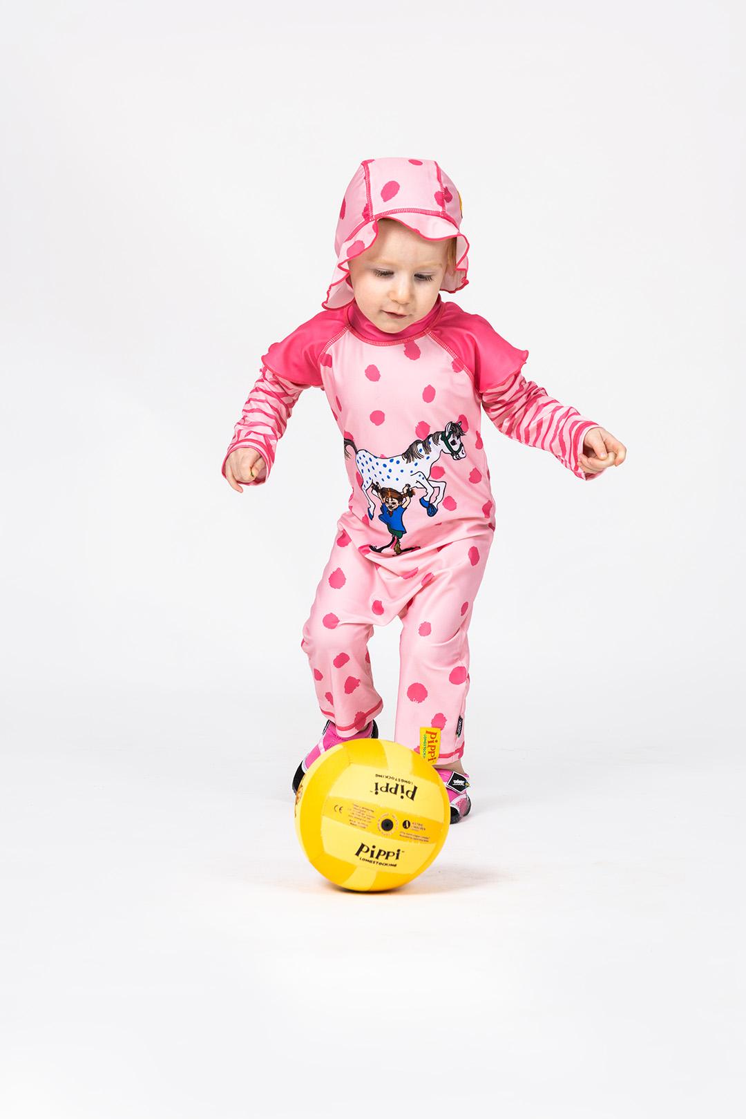 Swimpy Pippi UV-dräkt Rosa