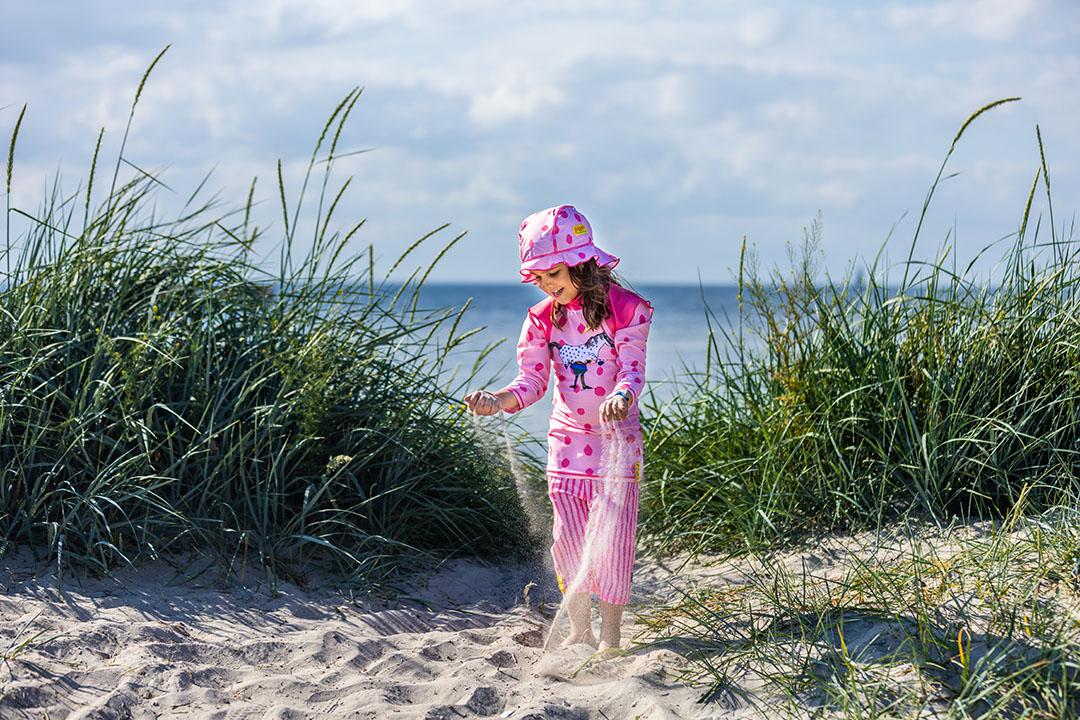 Swimpy Pippi UV-tröja Rosa