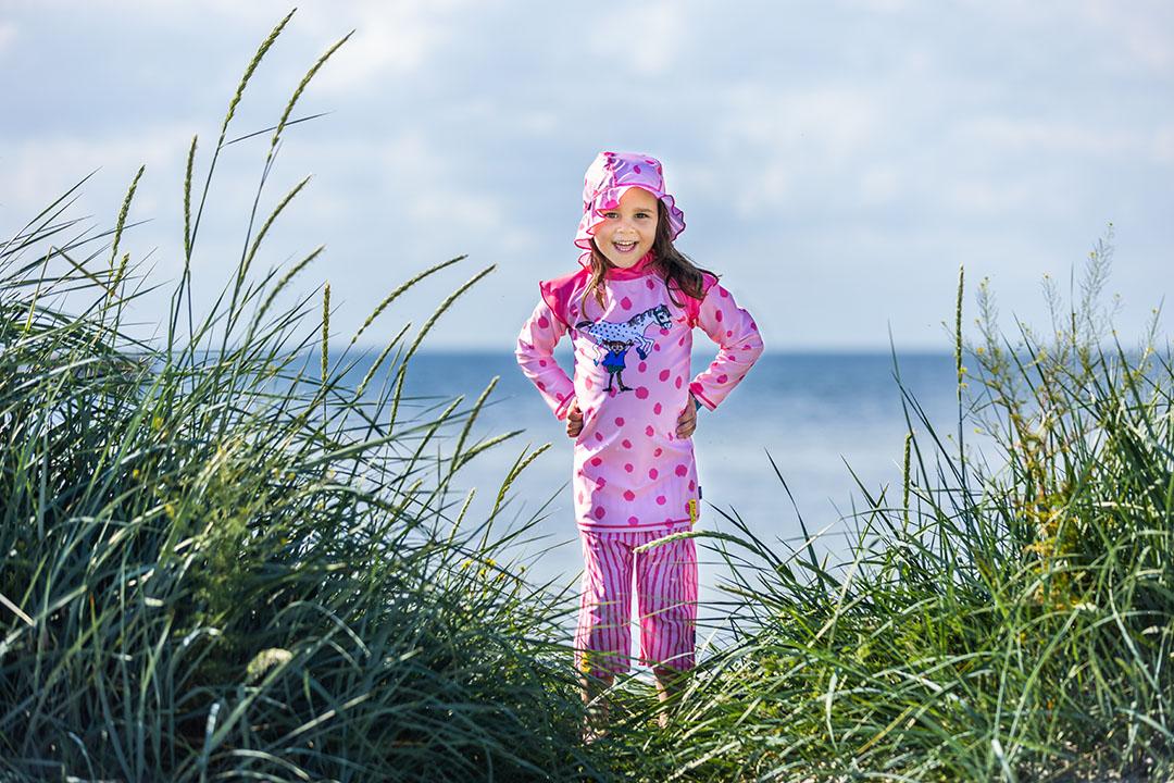 Swimpy Pippi UV-hatt Rosa