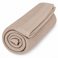 Vinter & Bloom Tæppe Soft Grid Eco Golden Sand