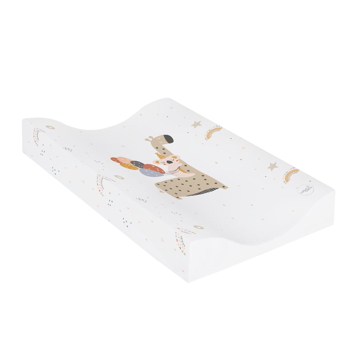 Ceba Baby Skötbädd Giraff med höga kanter (70x50cm)