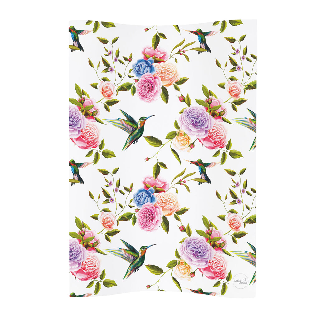 Ceba Baby Skötbädd Flora & Fauna Flores med höga kanter (70x50cm)