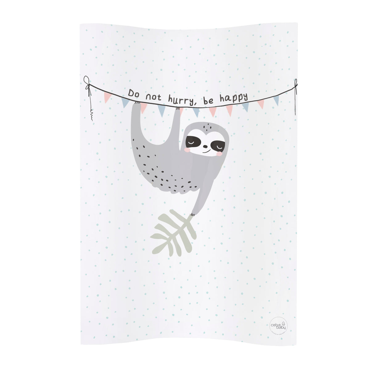 Ceba Baby Skötbädd Candy Andy Lazy med höga kanter (70x50cm)