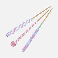 Thumbnail for Tiger Tribe Pysselbox Magic Wand Kit Pastel Power