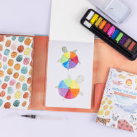 Thumbnail for Tiger Tribe Målarset How to Paint Watercolour Animals