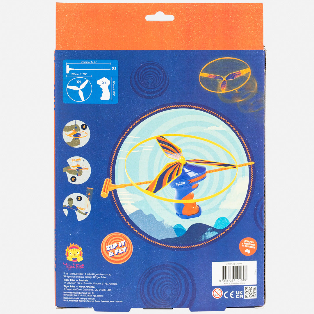 Tiger Tribe Flygleksak Zip Copter