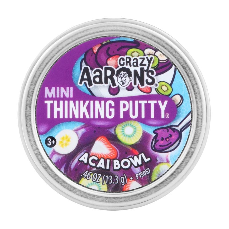 Crazy Aarons Thinking Putty Mini Acai Bowl (13gram lera i silikon)