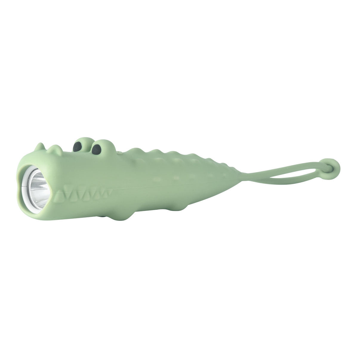 Carlo Baby Led-silikone lommelygte Alligator