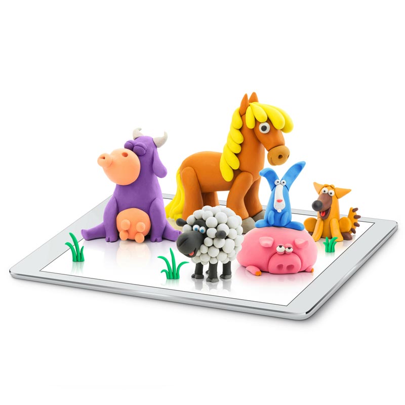 Hey Clay Lera Animals (15 burkar)