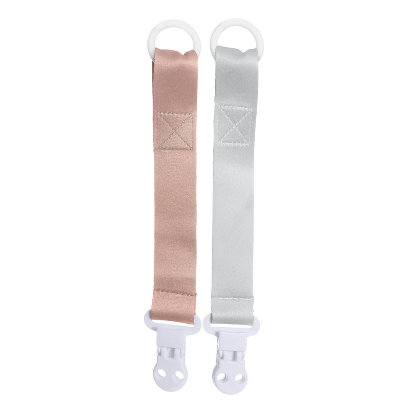 Fresh Kid Napphållare Rosa/Grå (2-pack)