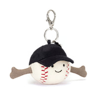 Thumbnail for Jellycat Amuseable Sports Baseball Bag Charm