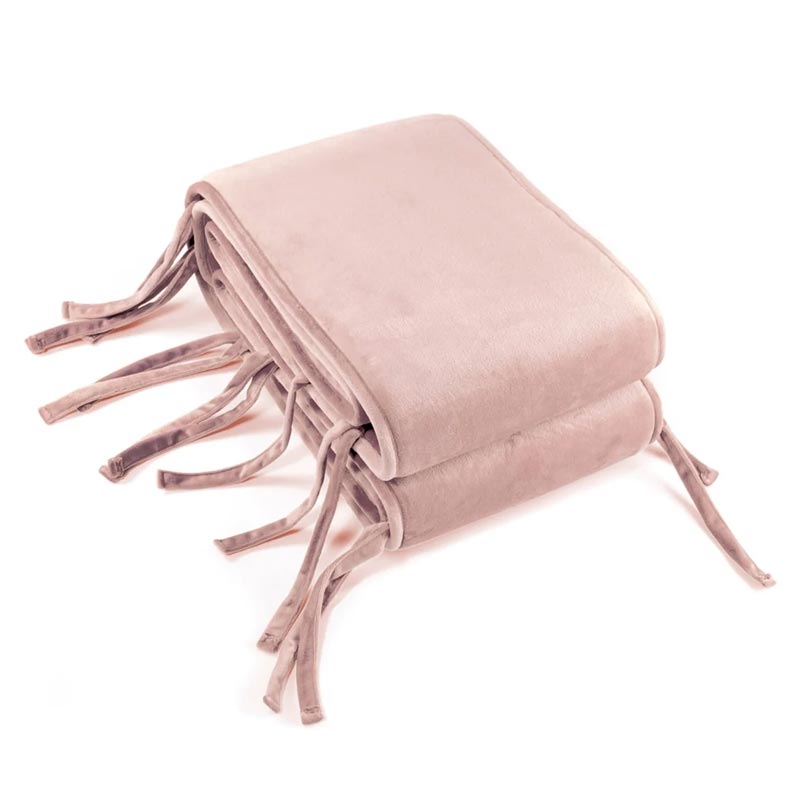 Fresh Kid Spjälskydd Sammet Rosa