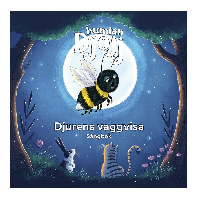 Humlan Djojj Bok Djurens vaggvisa (8 sidor)