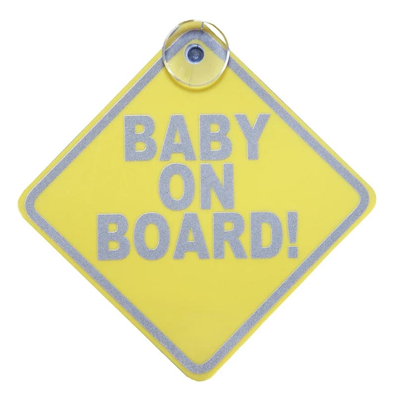 Fresh Kid Skylt Baby on Board Reflex