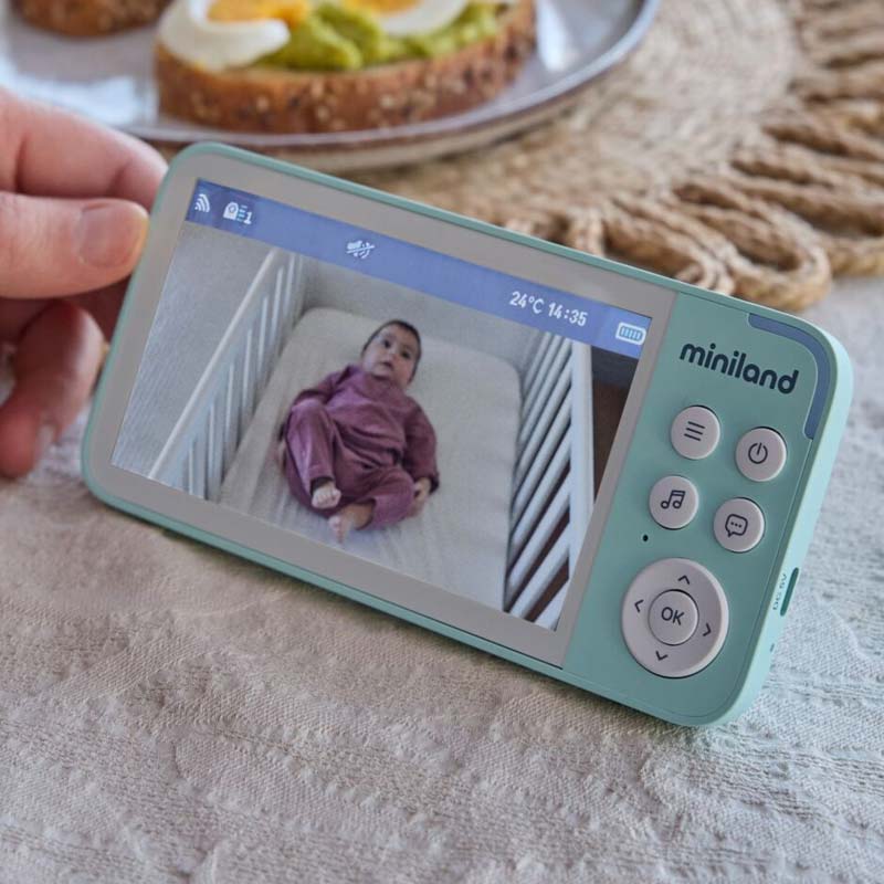 Miniland Babymonitor med video Digimonitor 5" HD