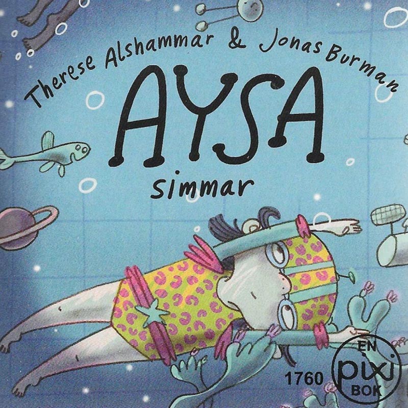 Aysa simmar av Therese Alshammar och Jonas Burman (Pixibok)