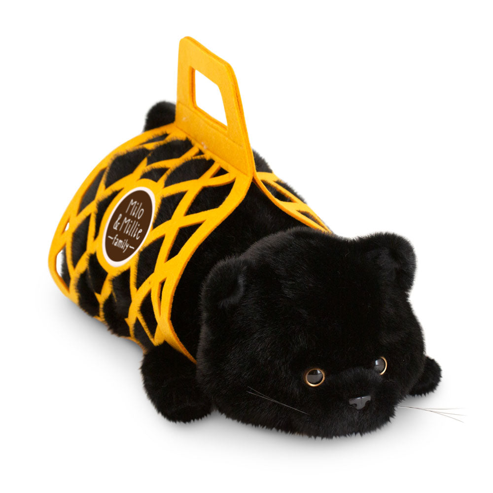 Orange Toys Gosedjur Milo & Millie Milo Svart Katt (56cm)
