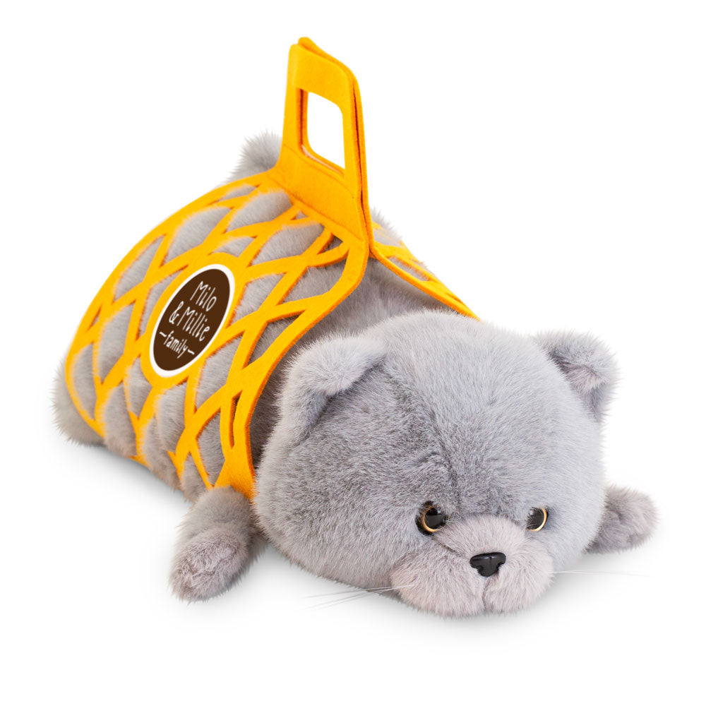 Orange Toys Gosedjur Milo & Millie Milo Grå Katt (56cm)