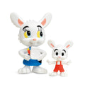 Bamse Nina Kanin & Minihop figursæt