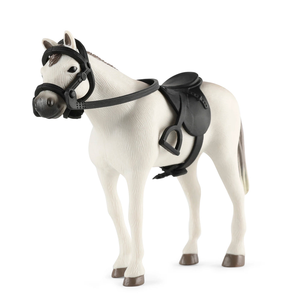 Lundby dukkehusdukke med hest