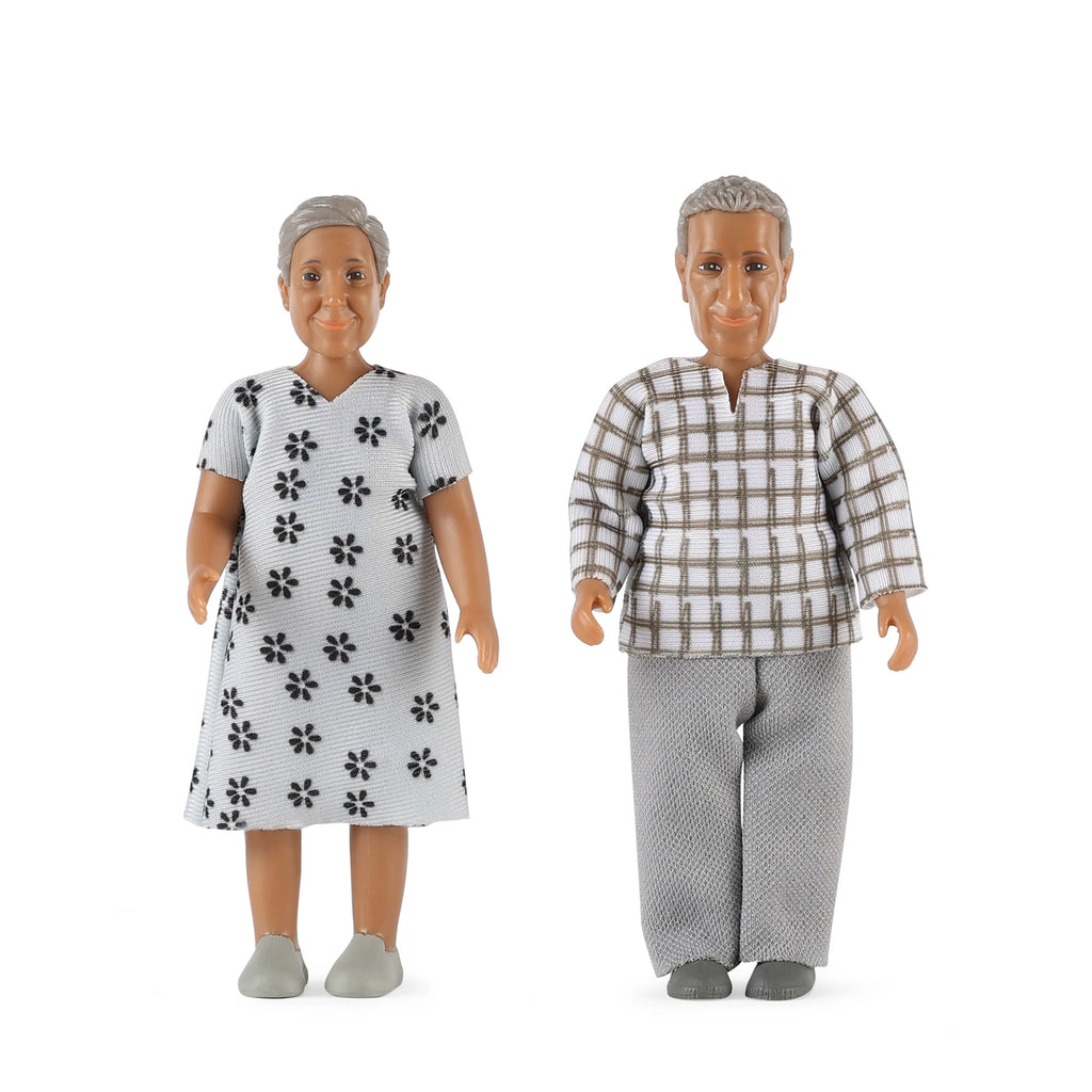 Lundby dukkehus dukkesæt ældre par Nikki