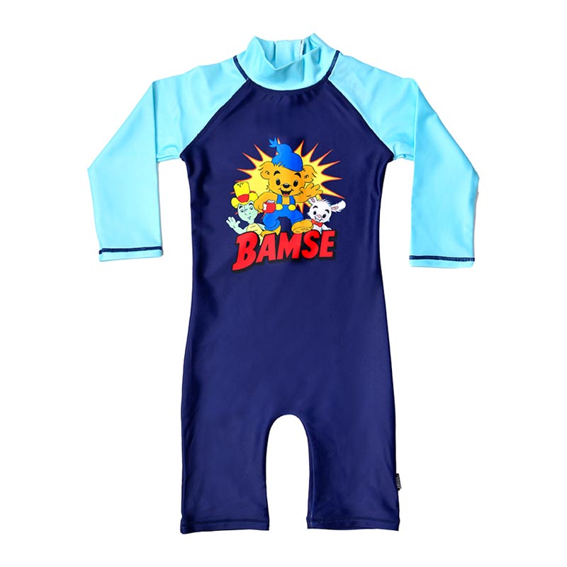Swimpy Bamse UV-dräkt Blå/Ljusblå