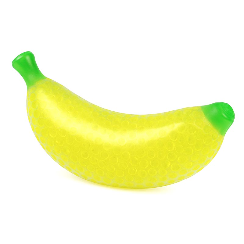 Suntoy Squeeze Banan med pärlor