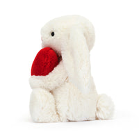 Thumbnail for Jellycat Bashful Red Love Heart Bunny Little