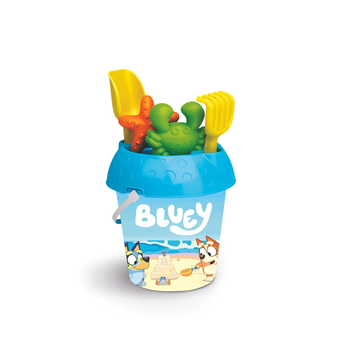 Bluey Sandleksak Hink och formar