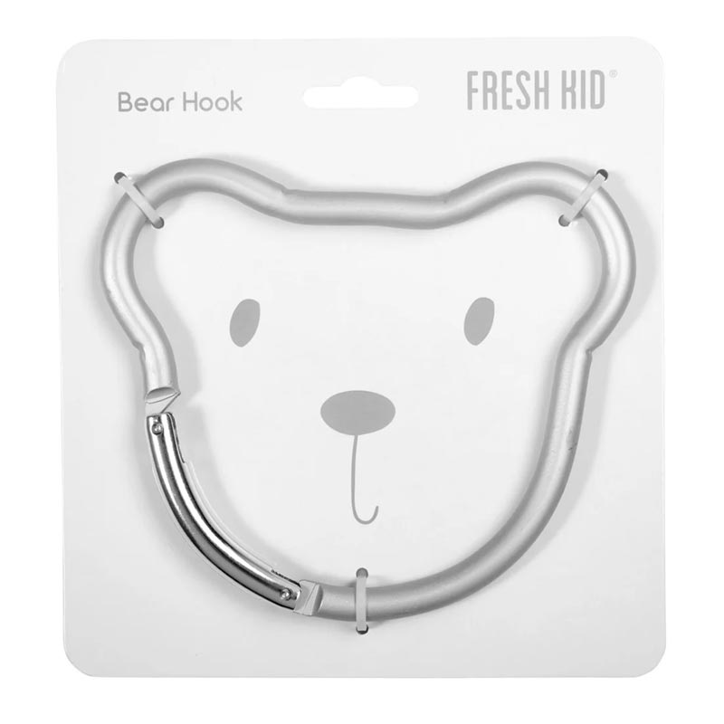 Fresh Kid Barnvagnskrok Bear Hook Grå
