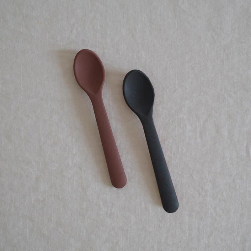 Cink Småbarnssked, Beet/Ocean (2-pack)