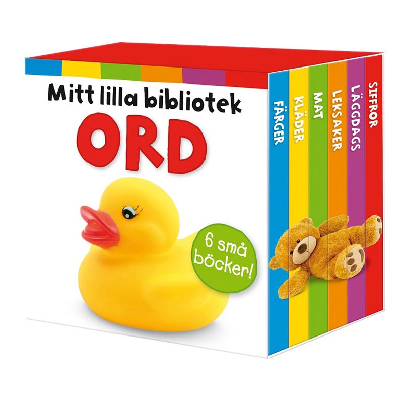 Mitt lilla bibliotek: Ord (6 små böcker)