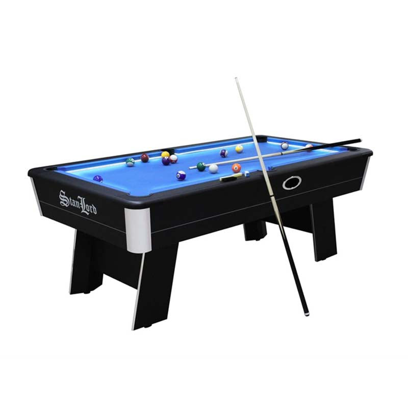 Stanlord Aura 7" billardbord med LED-belysning (214x113x81cm)