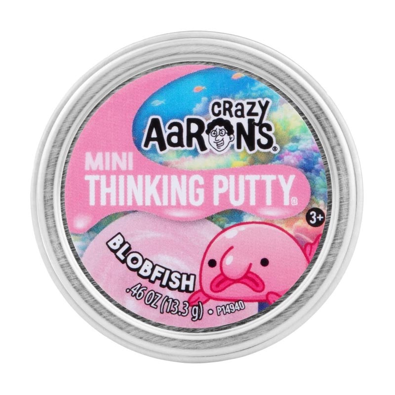 Crazy Aarons Thinking Putty Mini Blobfish (13gram lera i silikon)