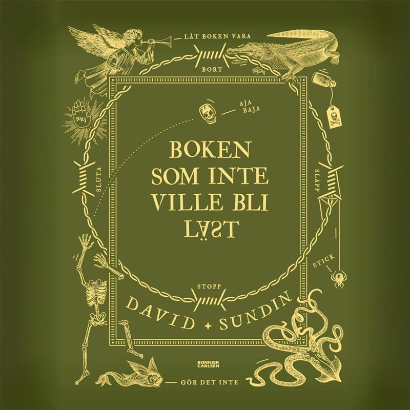 Boken som verkligen inte ville bli läst av David Sundin (Pixibok)