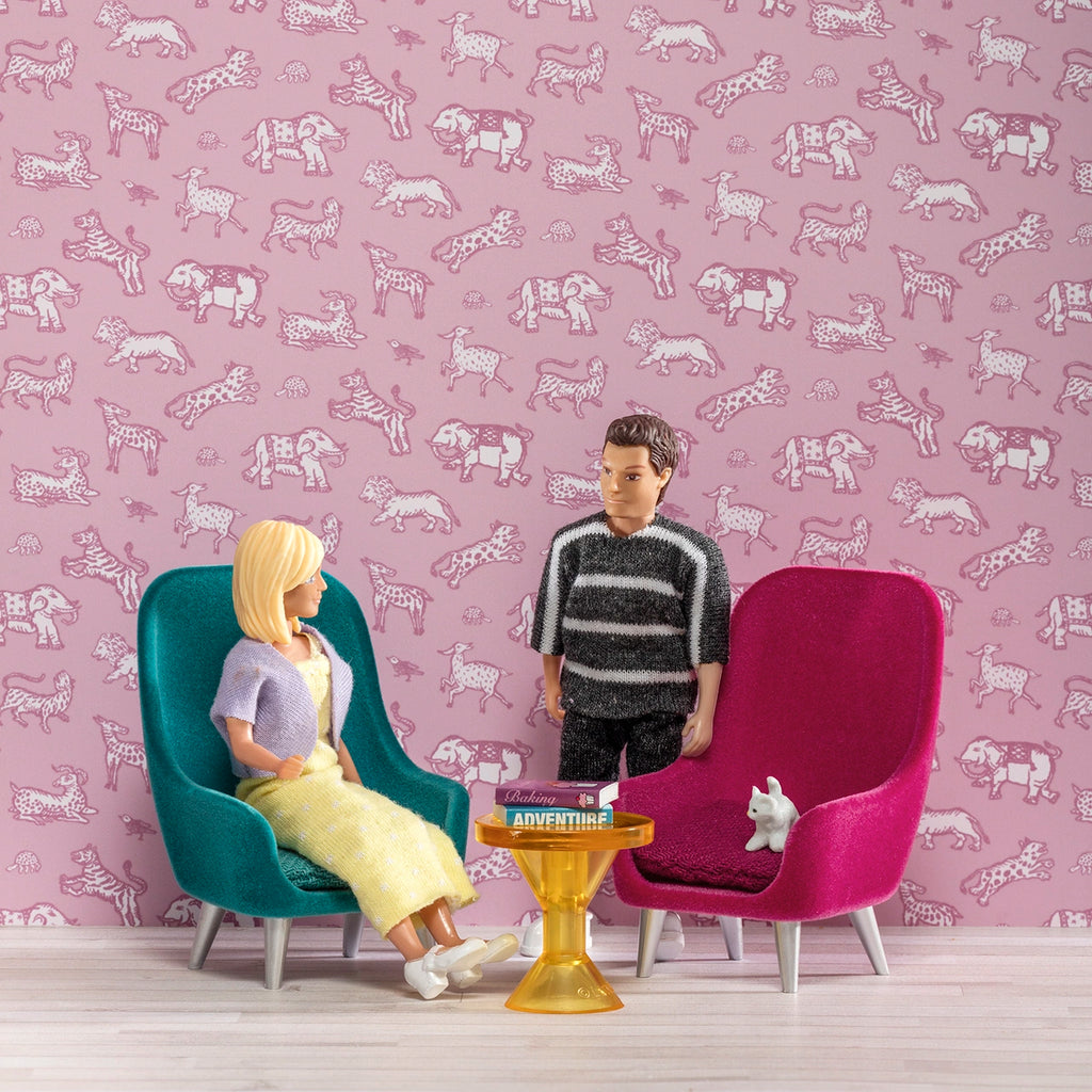 Lundby dukkehusmøbler lænestolssæt
