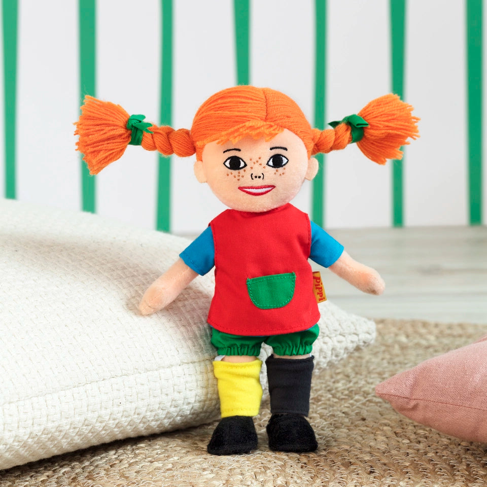 Pippi blød dukke 20 cm