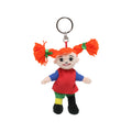 Pippi nøglering med blød Pippi