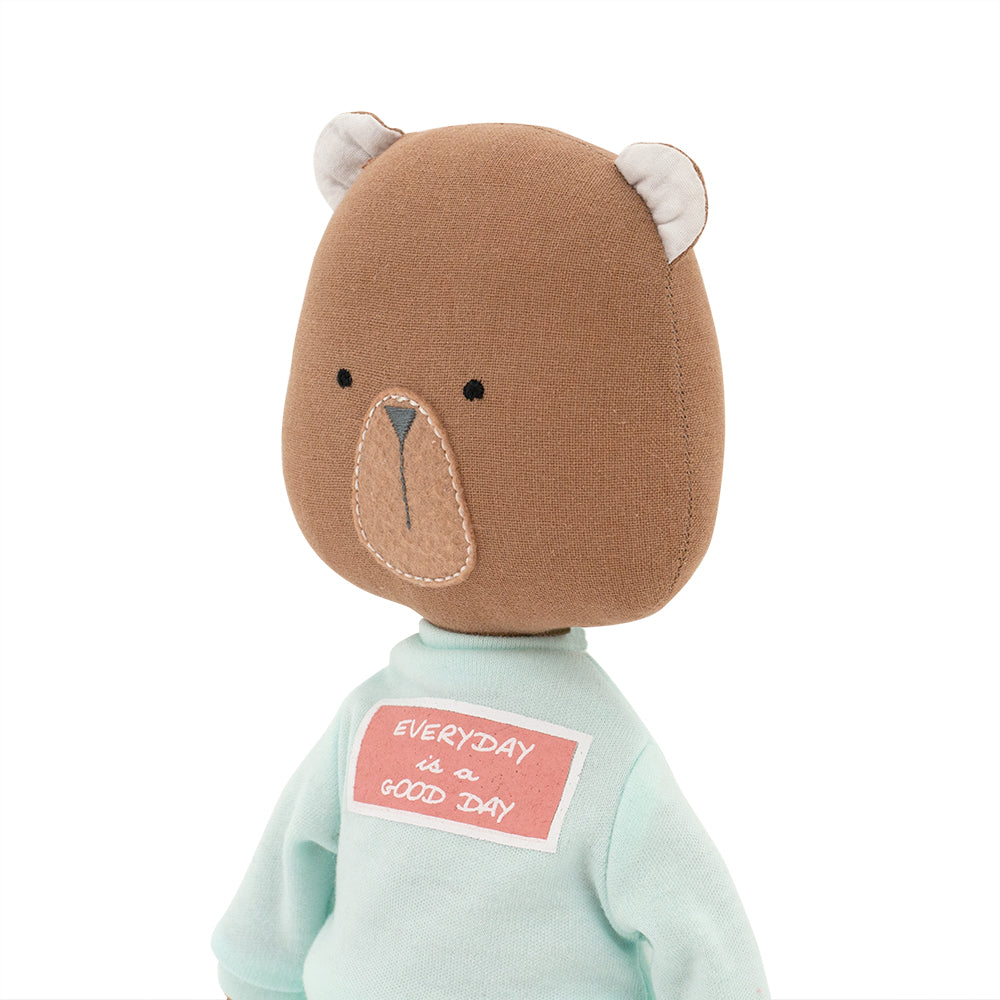 Orange Toys Lovely Dolls Oscar the Bear: Mint Tracksuit (30cm)