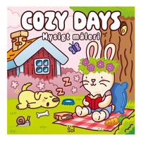 Thumbnail for Sunny vibes - Cozy days: Mysigt måleri målarbok (80 sidor)