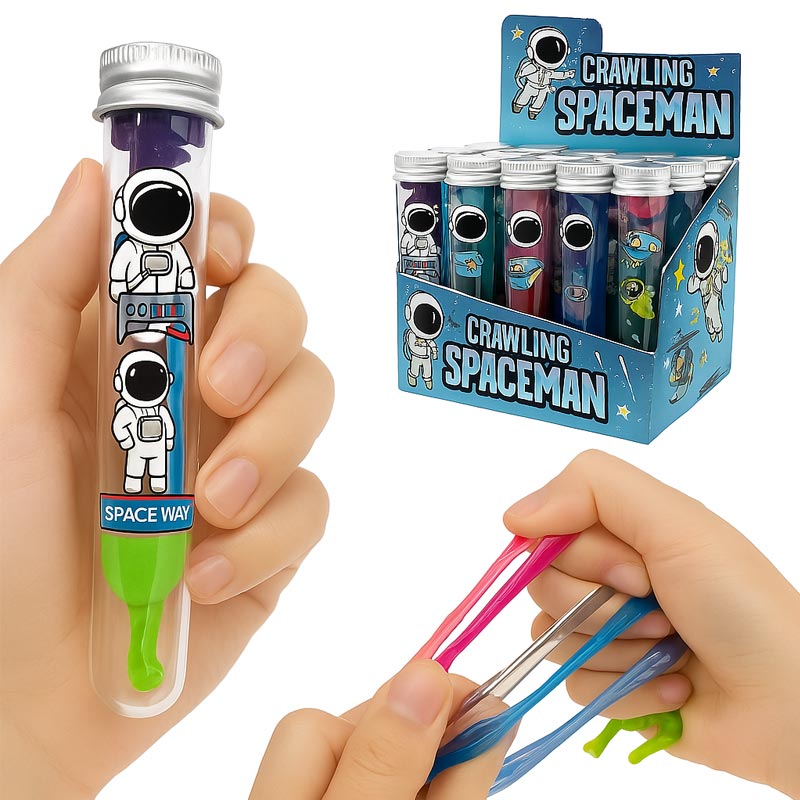 Suntoy Squeeze Sticky Wall Crawler Spaceman