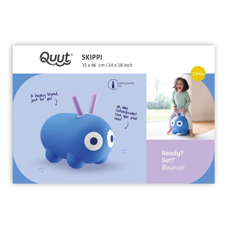 Quut Hoppdjur Blå (43cm)