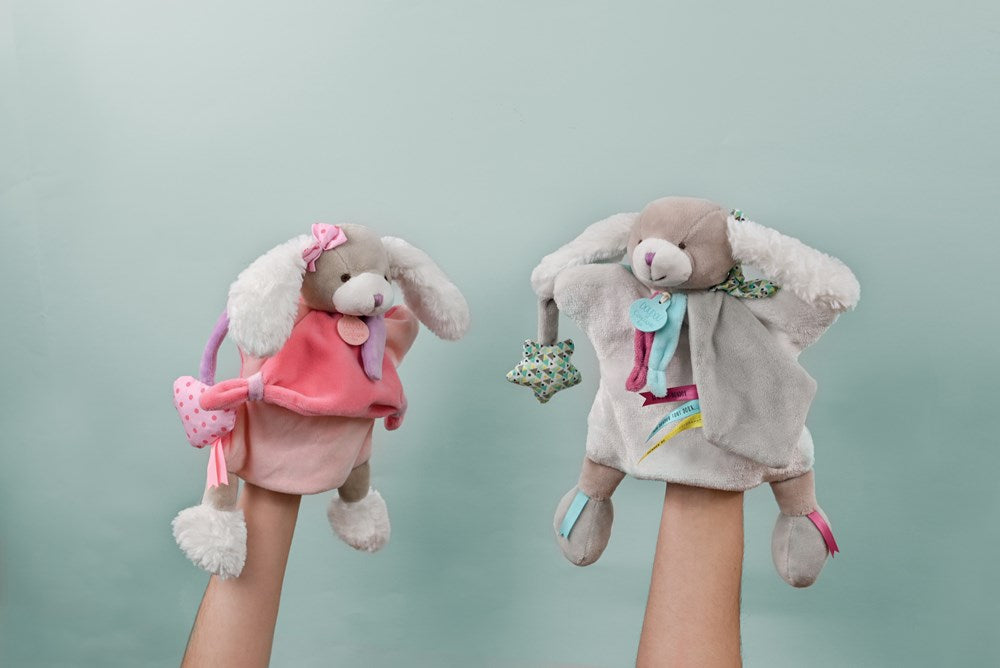 Doudou Et Compagnie SOOTHER Handdocka Dog Toopi Boy (25cm)