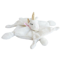 Thumbnail for Doudou Et Compagnie Snuttefilt Gold Unicorn (22cm)