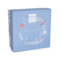 Thumbnail for Doudou Et Compagnie Blått gosedjur med snuttefilt Wale (15cm)