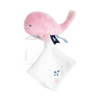 Thumbnail for Doudou Et Compagnie Rosa gosedjur med snuttefilt Wale (15cm)